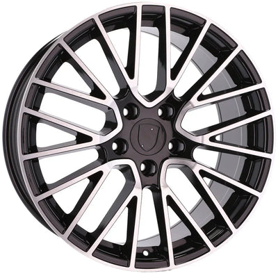 Alu kola pro Porsche FE179 10x21 5x130 ET46 71.6 Black Polished