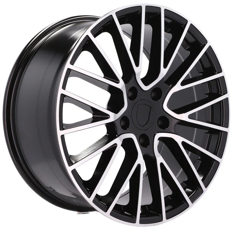 Alu kola pro Porsche FE179 11.5x22 5x130 ET61 71.6 Black Polished | Wheelsup.cz