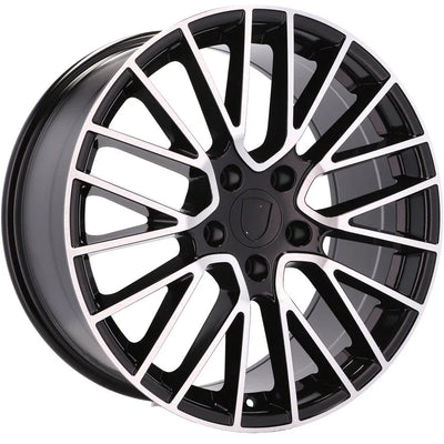 Alu kola pro Porsche FE179 10x21 5x130 ET46 71.6 Black Polished | Wheelsup.cz