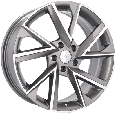 Alu kola pro Škoda FE181 7.5x18 5x112 ET43 57.1 Grey Polished | Wheelsup.cz