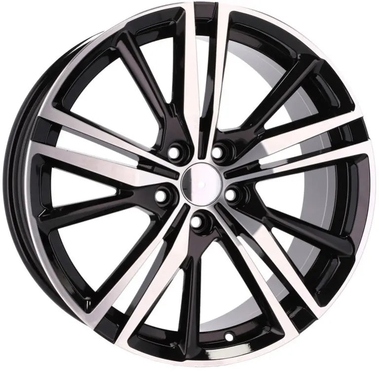 Alu kola pro Volvo FE182 8x19 5x108 ET45 63.4 Black Polished | Wheelsup.cz
