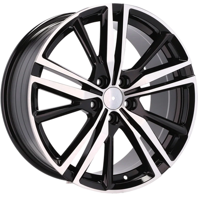 Alu kola pro Volvo FE182 8x18 5x108 ET50 63.4 Black Polished | Wheelsup.cz