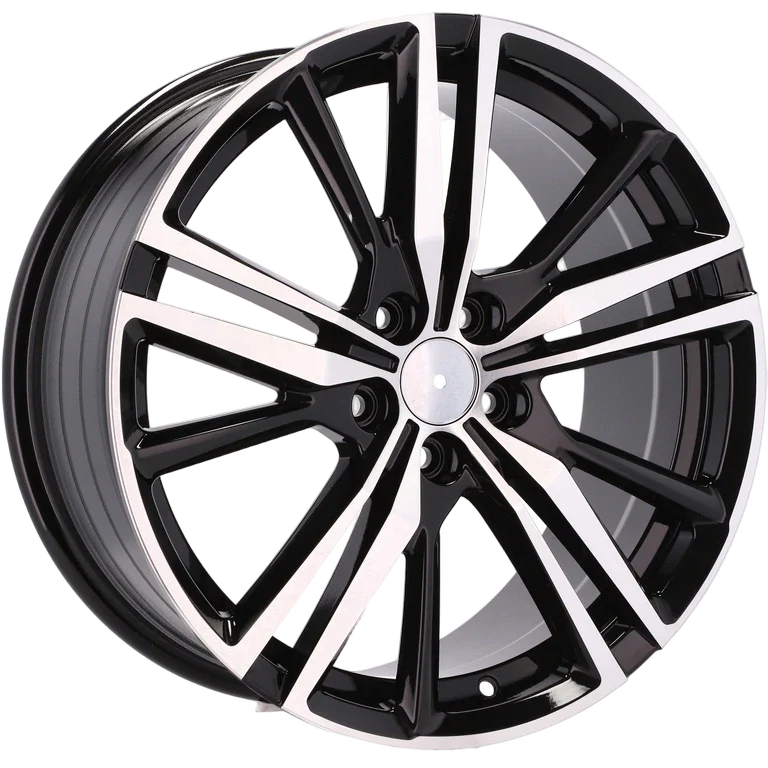 Alu kola pro Volvo FE182 8x18 5x108 ET42 63.4 Black Polished | Wheelsup.cz