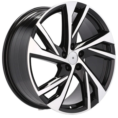 Alu kola pro Volvo FE183 8x18 5x108 ET50 63.4 Black Polished | Wheelsup.cz