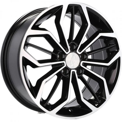 Alu kola pro Ford FE187 8x18 5x108 ET55 63.4 Black Polished | Wheelsup.cz