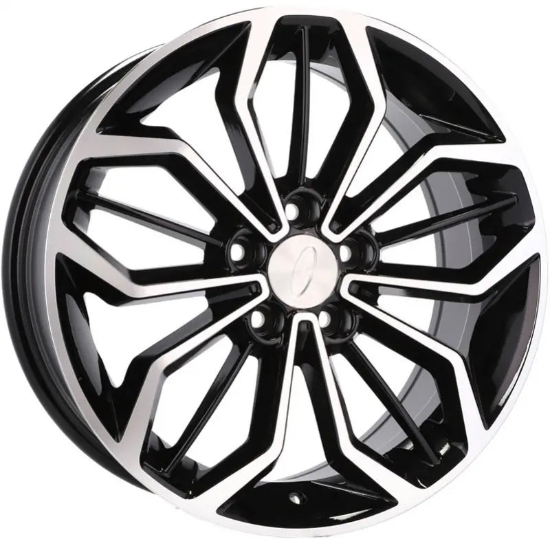 Alu kola pro Ford FE187 8x18 5x108 ET55 63.4 Black Polished | Wheelsup.cz