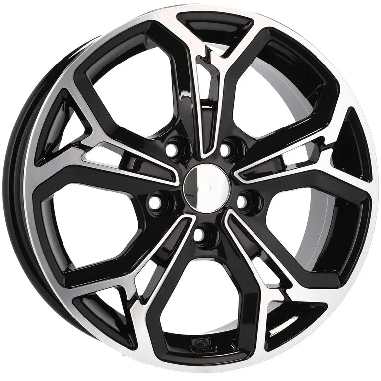 Alu kola pro Kia FE190 7.5x18 5x114.3 ET51 67.1 Black Polished | Wheelsup.cz