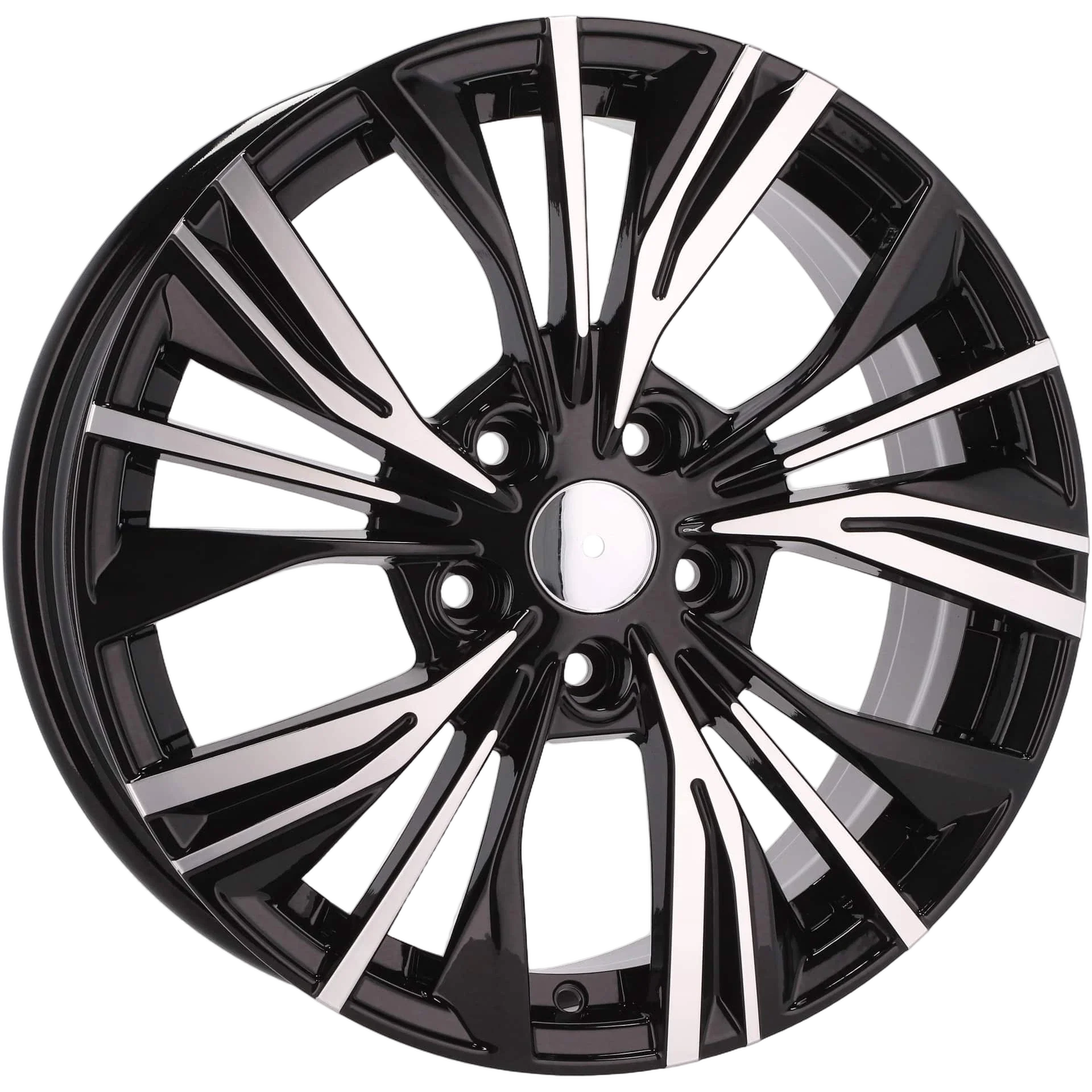 Alu kola pro Nissan FE224 7x18 5x114.3 ET47 66.1 Black Polished | Wheelsup.cz