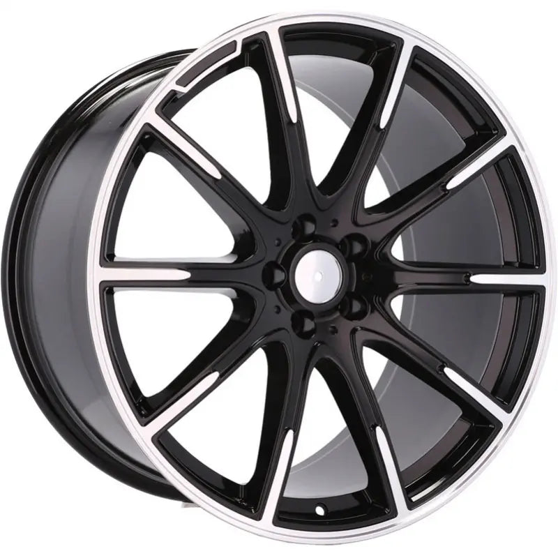 Alu kola pro Mercedes FE236 8.5x20 5x112 ET35 66.6 Black Polished | Wheelsup.cz