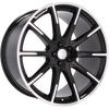 Alu kola pro Mercedes FE236 10x21 5x112 ET46 66.6 Black Polished