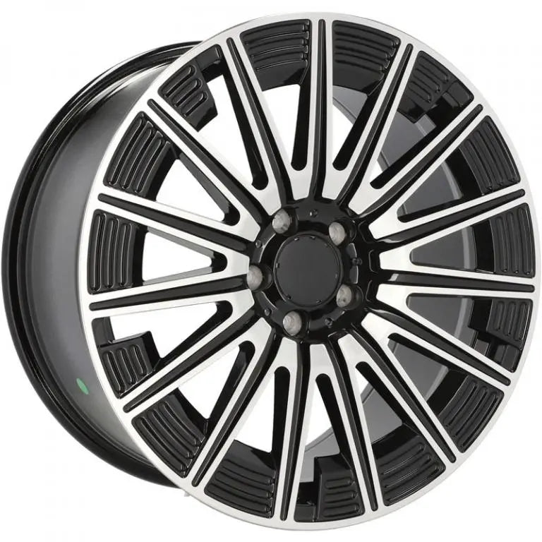 Alu kola pro Mercedes FLB005 8.5x19 5x112 ET35.5 66.6 Black Polished | Wheelsup.cz