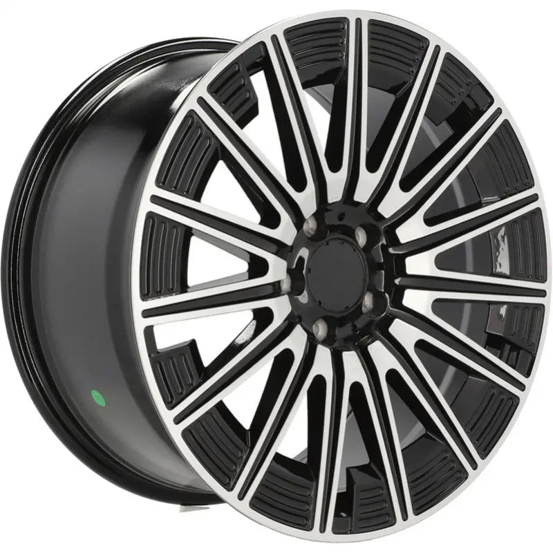 Alu kola pro Mercedes FLB005 8.5x20 5x112 ET43 66.6 Black Polished | Wheelsup.cz