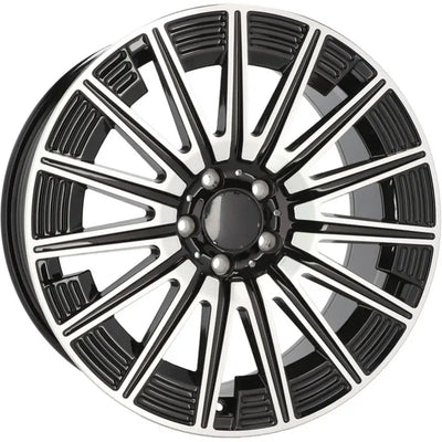 Alu kola pro Mercedes FLB005 9.5x19 5x112 ET49 66.6 Black Polished | Wheelsup.cz