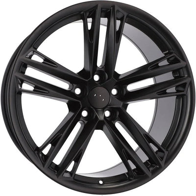 Alu kola pro Chevrolet FR037 10x20 5x120 ET20 66.9 Black Half Matt