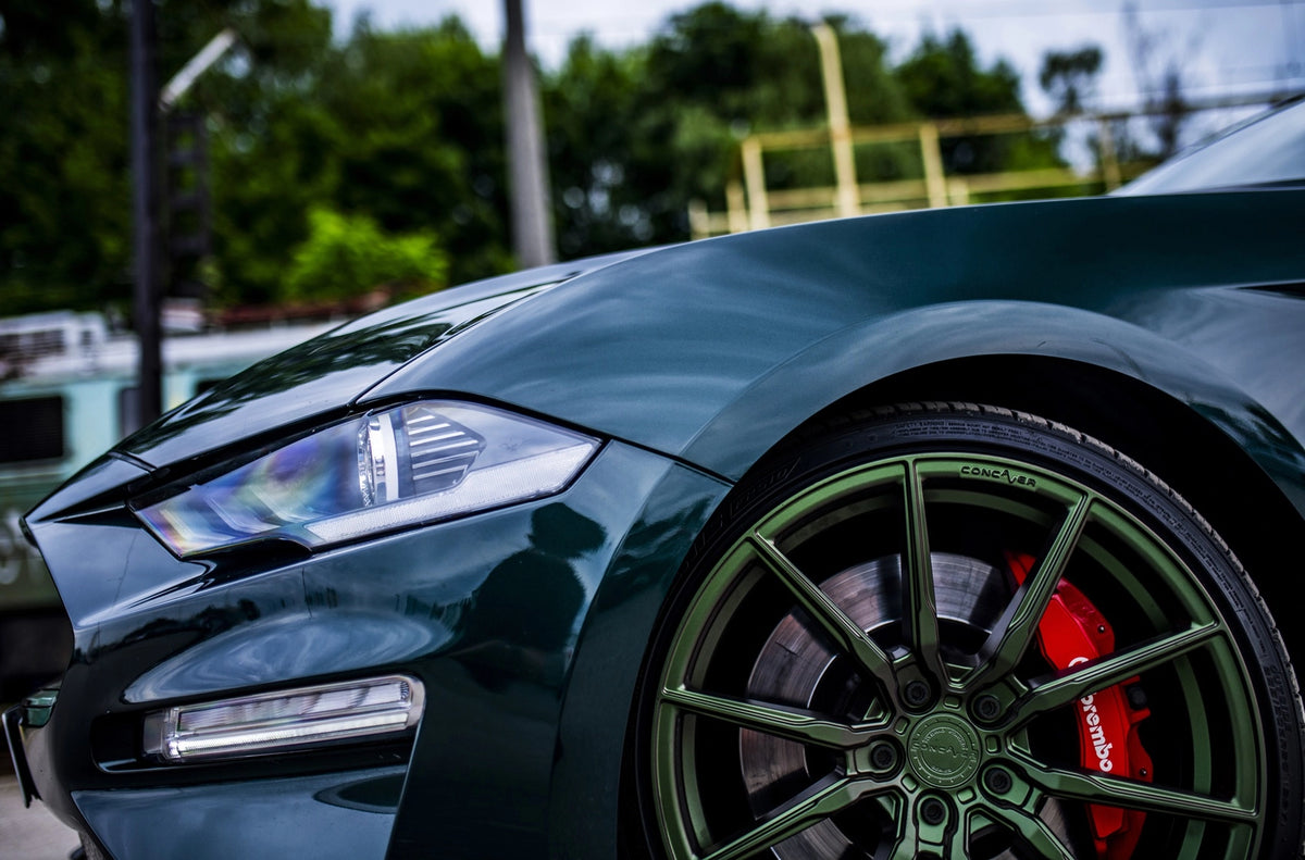 Ford Mustang Concaver CVR4 Matt Bronze Green Chameleon 880 13957.webp
