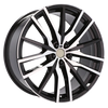Alu kola pro BMW H0324 10.5x21 5x112 ET43 66.6 Black Polished