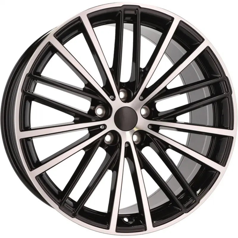 Alu kola pro BMW H3071F 9x19 5x112 ET44 66.6 Black Polished | Wheelsup.cz