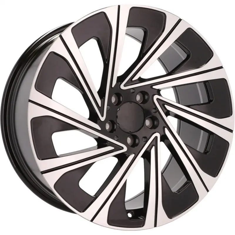 Alu kola pro Mercedes H3141F 9.5x19 5x112 ET51 66.6 Black Polished | Wheelsup.cz