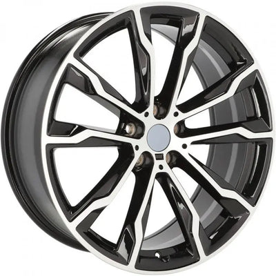Alu kola pro BMW H3263F 9.5x20 5x112 ET43 66.6 Black Polished | Wheelsup.cz