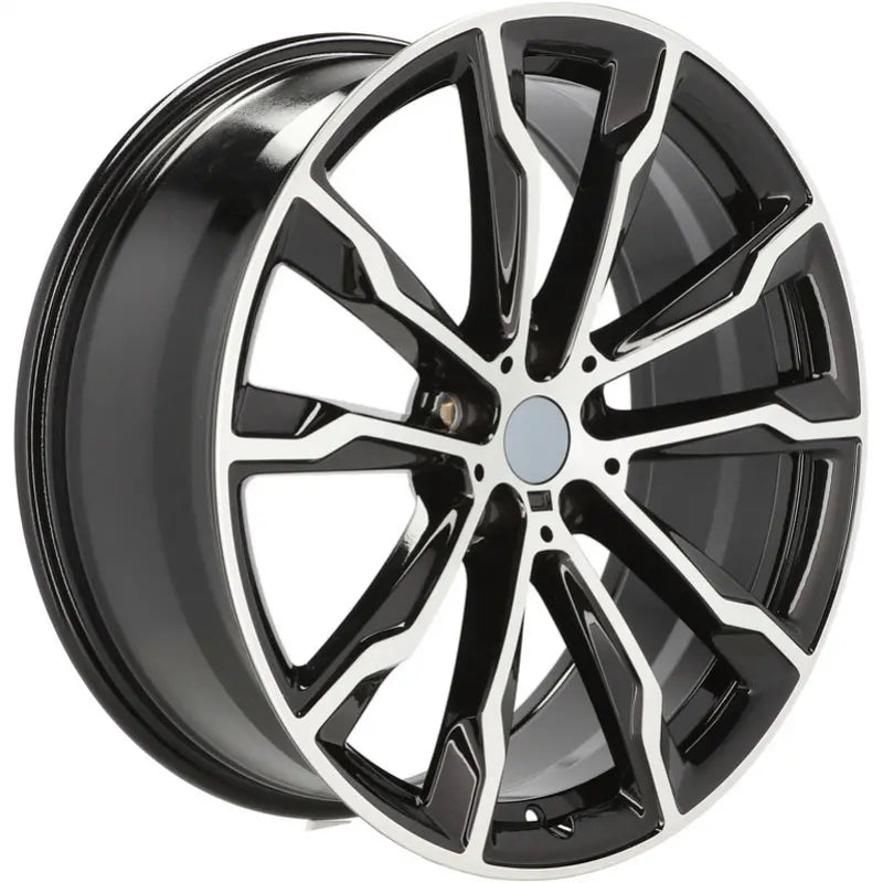 Alu kola pro BMW H3263F 9.5x20 5x112 ET43 66.6 Black Polished | Wheelsup.cz