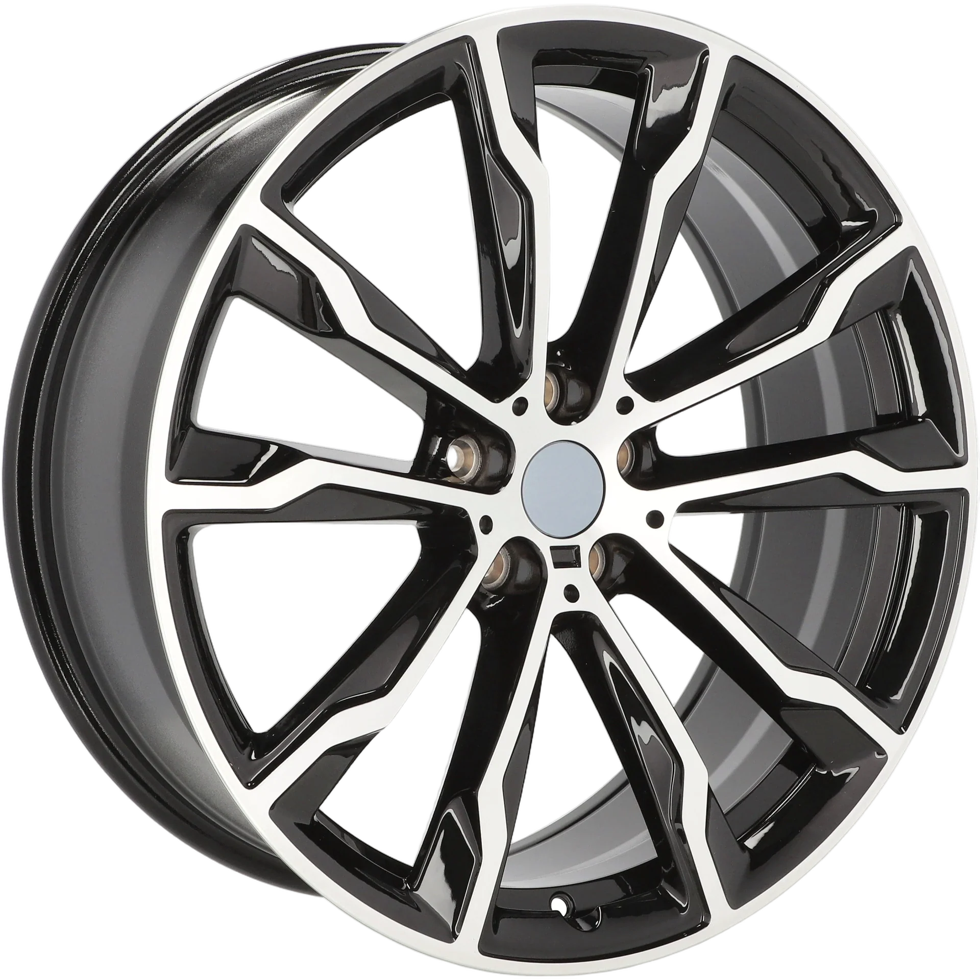 Alu kola pro BMW H3263F 9.5x20 5x112 ET43 66.6 Black Polished | Wheelsup.cz