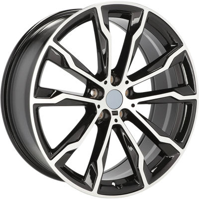 Alu kola pro BMW H3263F 9.5x20 5x112 ET43 66.6 Black Polished | Wheelsup.cz