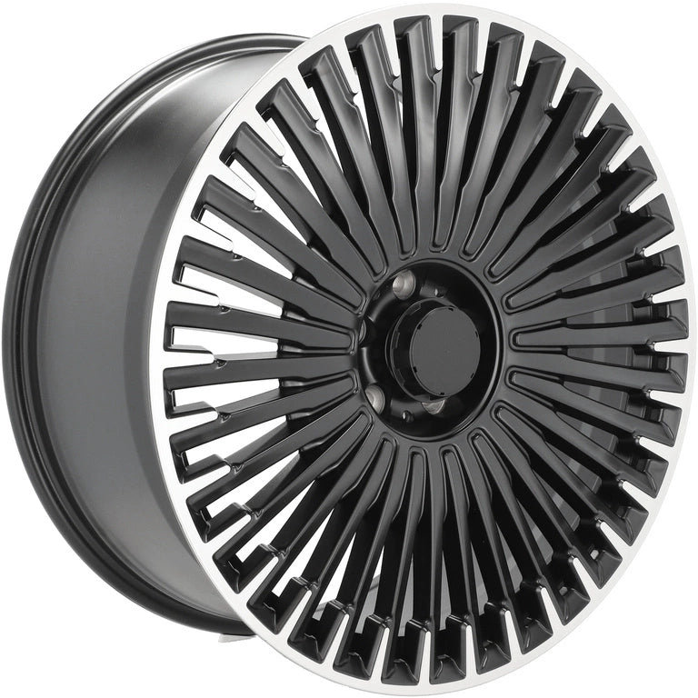 Alu kola pro Mercedes H3286F 9x21 5x112 ET30 66.6 Black Polished Half Matt | Wheelsup.cz