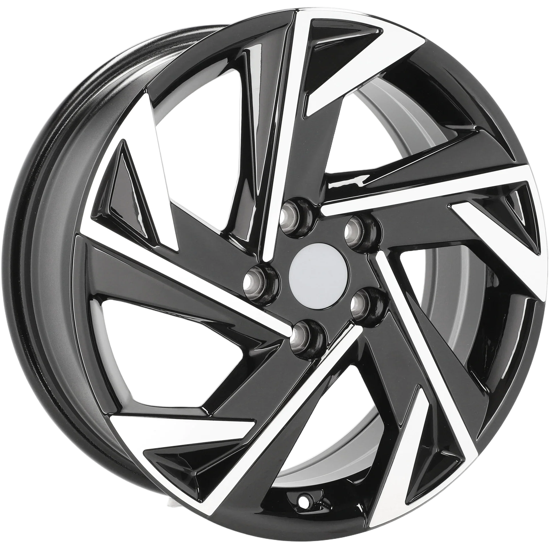 Alu kola pro Hyundai H3317F 7x17 5x114.3 ET49 67.1 Black Polished | Wheelsup.cz