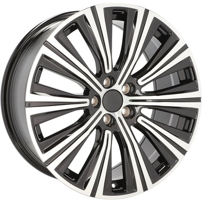 Alu kola pro Volvo H3337F 8.5x19 5x108 ET47 63.4 Black Polished | Wheelsup.cz