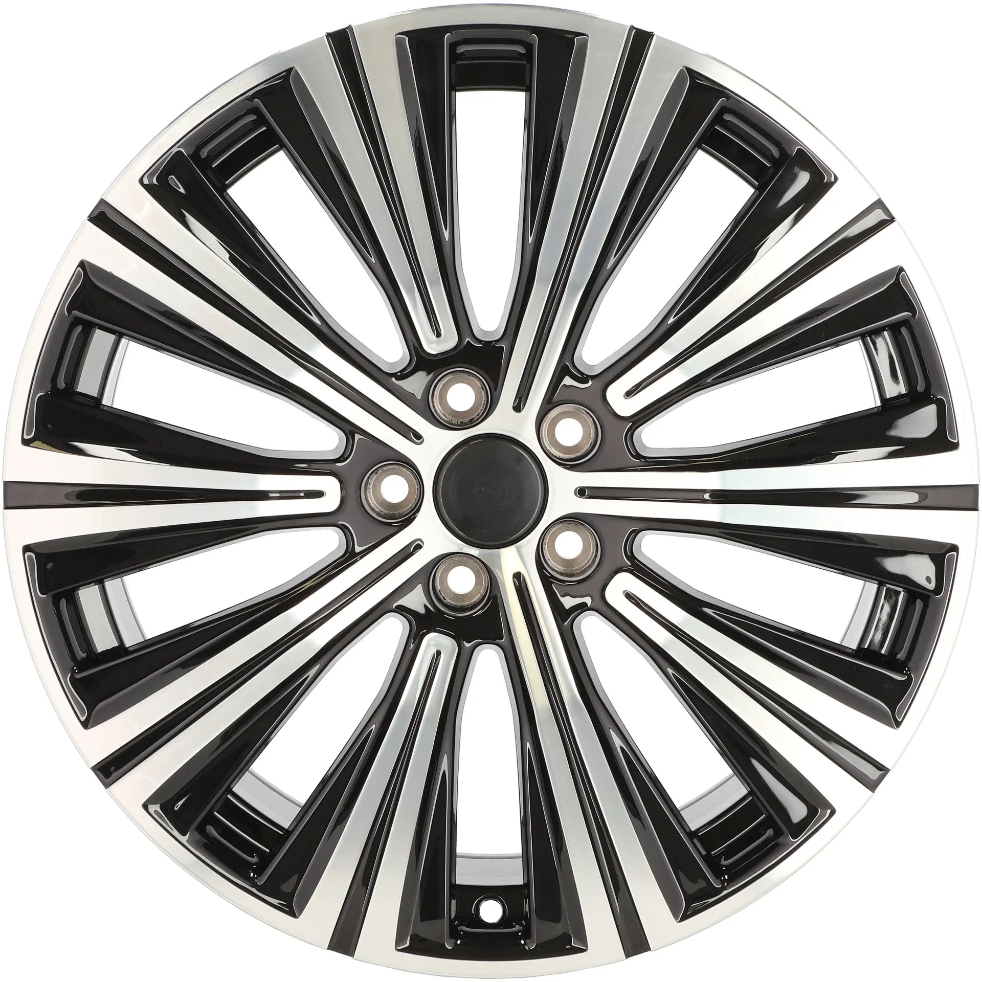 Alu kola pro Volvo H3337F 8.5x19 5x108 ET47 63.4 Black Polished | Wheelsup.cz