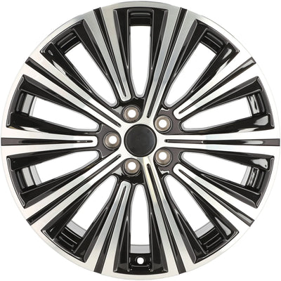 Alu kola pro Volvo H3337F 8.5x19 5x108 ET47 63.4 Black Polished | Wheelsup.cz