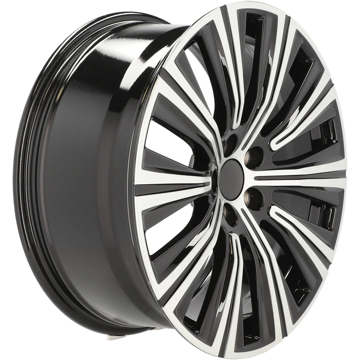 Alu kola pro Volvo H3337F 8.5x19 5x108 ET47 63.4 Black Polished | Wheelsup.cz
