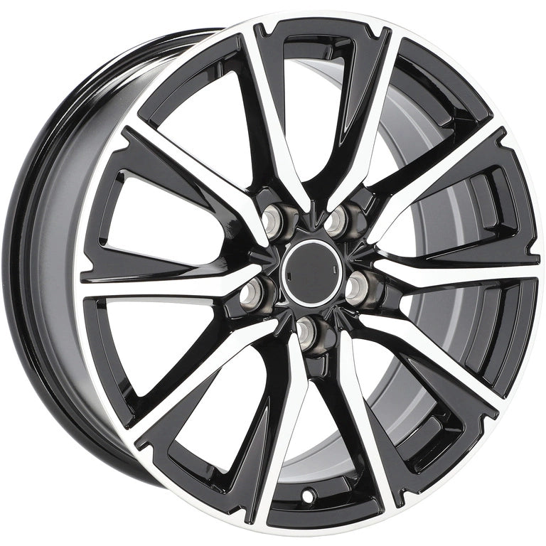 Alu kola pro Toyota H3347F 7.5x17 5x114.3 ET40 60.1 Black Polished | Wheelsup.cz