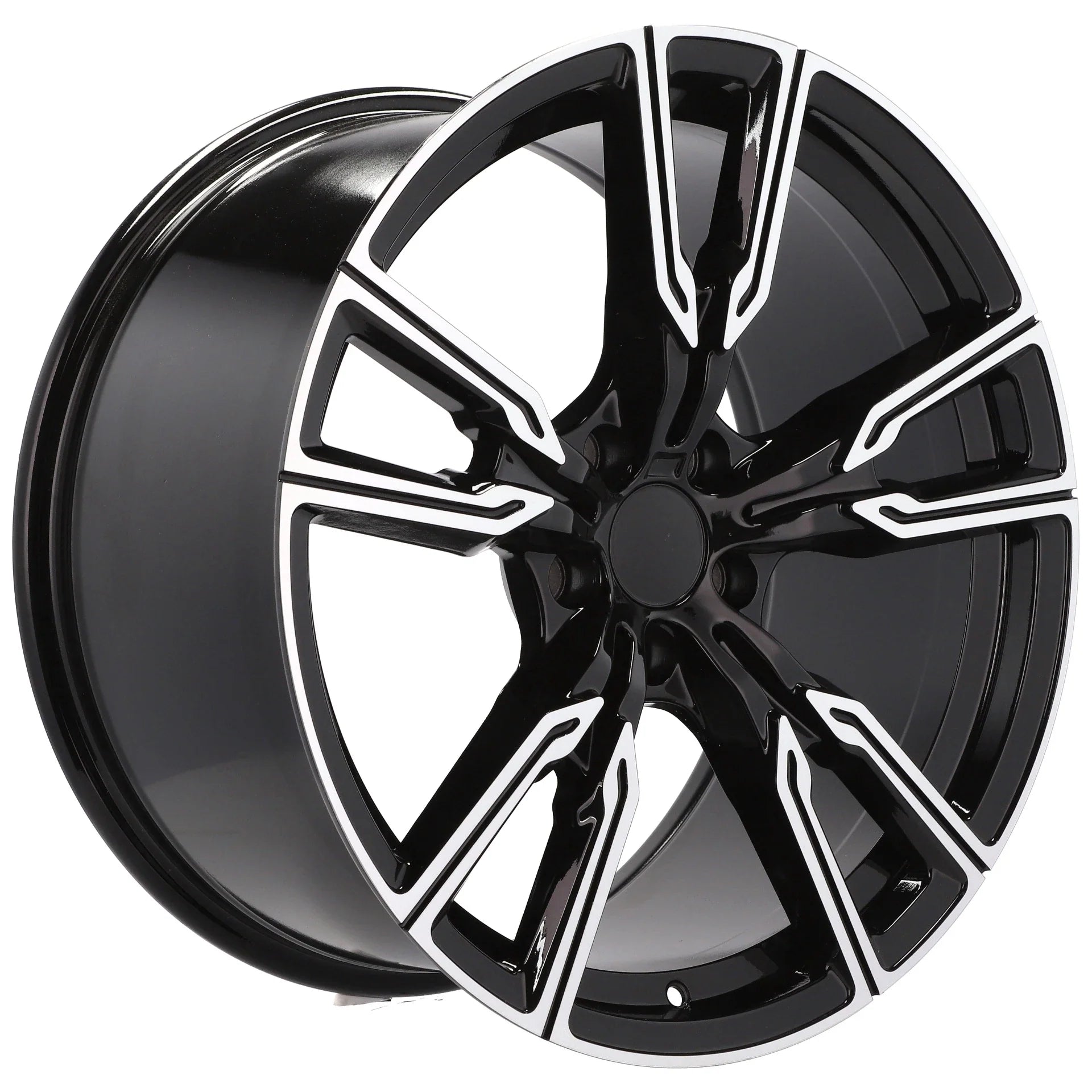 Alu kola pro BMW H5033 11.5x21 5x120 ET37 74.1 Black Polished | Wheelsup.cz