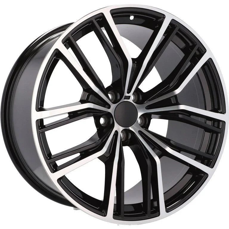 Alu kola pro BMW H5059 10.5x20 5x112 ET40 66.6 Black Polished | Wheelsup.cz