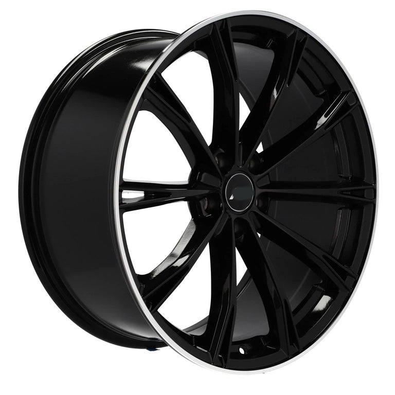 Alu kola pro Audi H5060 9x20 5x112 ET34 66.6 Black & Polished Lip | Wheelsup.cz