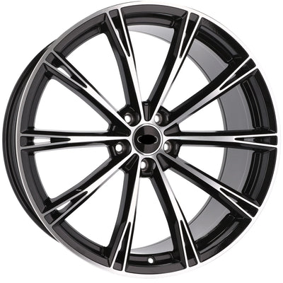 Alu kola pro Audi H5060 8x18 5x112 ET35 66.6 Black Polished | Wheelsup.cz