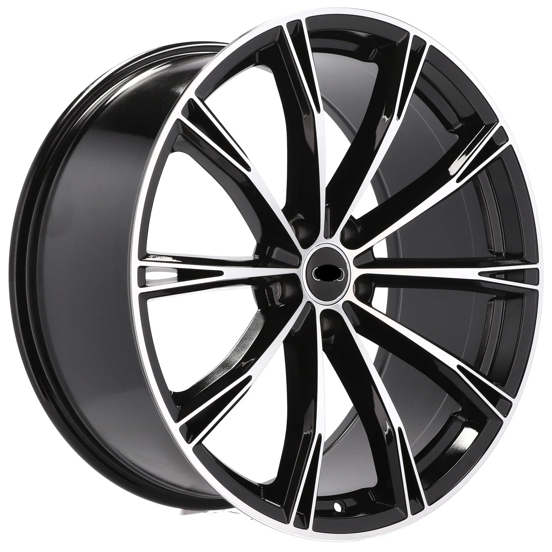 Alu kola pro Audi H5060 8x18 5x112 ET35 66.6 Black Polished | Wheelsup.cz