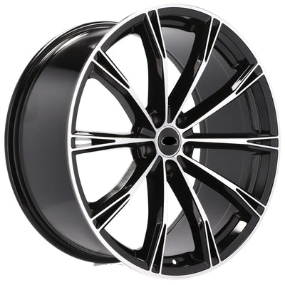 Alu kola pro Audi H5060 9.5x21 5x112 ET31 66.6 Black Polished | Wheelsup.cz