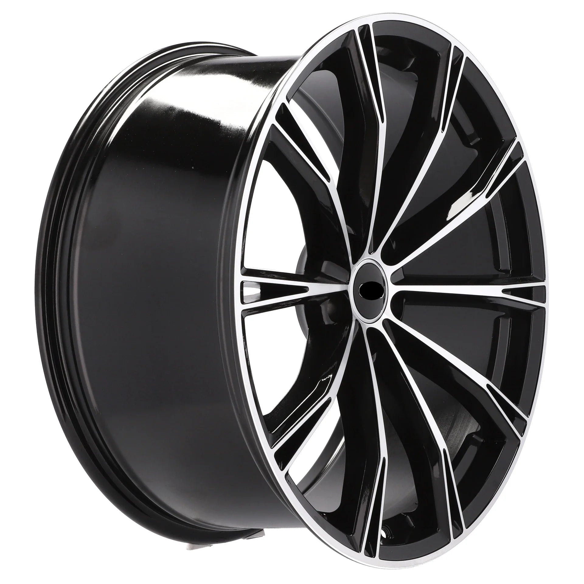 Alu kola pro Audi H5060 8x18 5x112 ET35 66.6 Black Polished | Wheelsup.cz