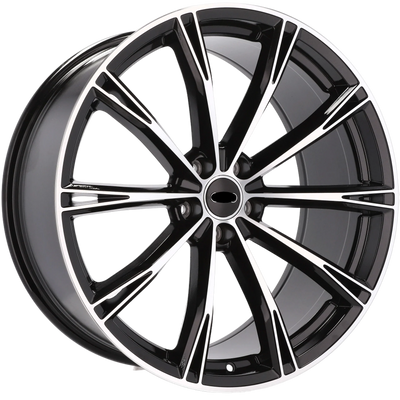 Alu kola pro Audi H5060 8.5x19 5x112 ET32 66.6 Black Polished | Wheelsup.cz
