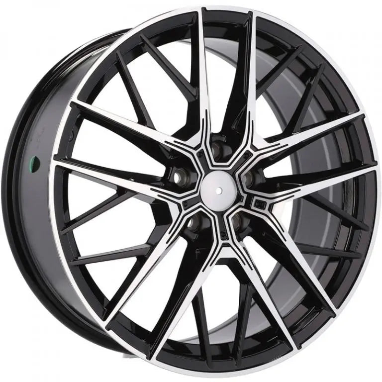 Alu kola pro BMW H5080 8x18 5x112 ET50 66.6 Black Polished | Wheelsup.cz