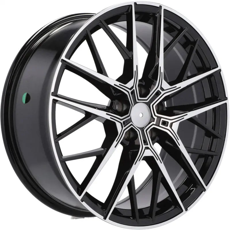 Alu kola pro BMW H5080 8x18 5x112 ET50 66.6 Black Polished | Wheelsup.cz