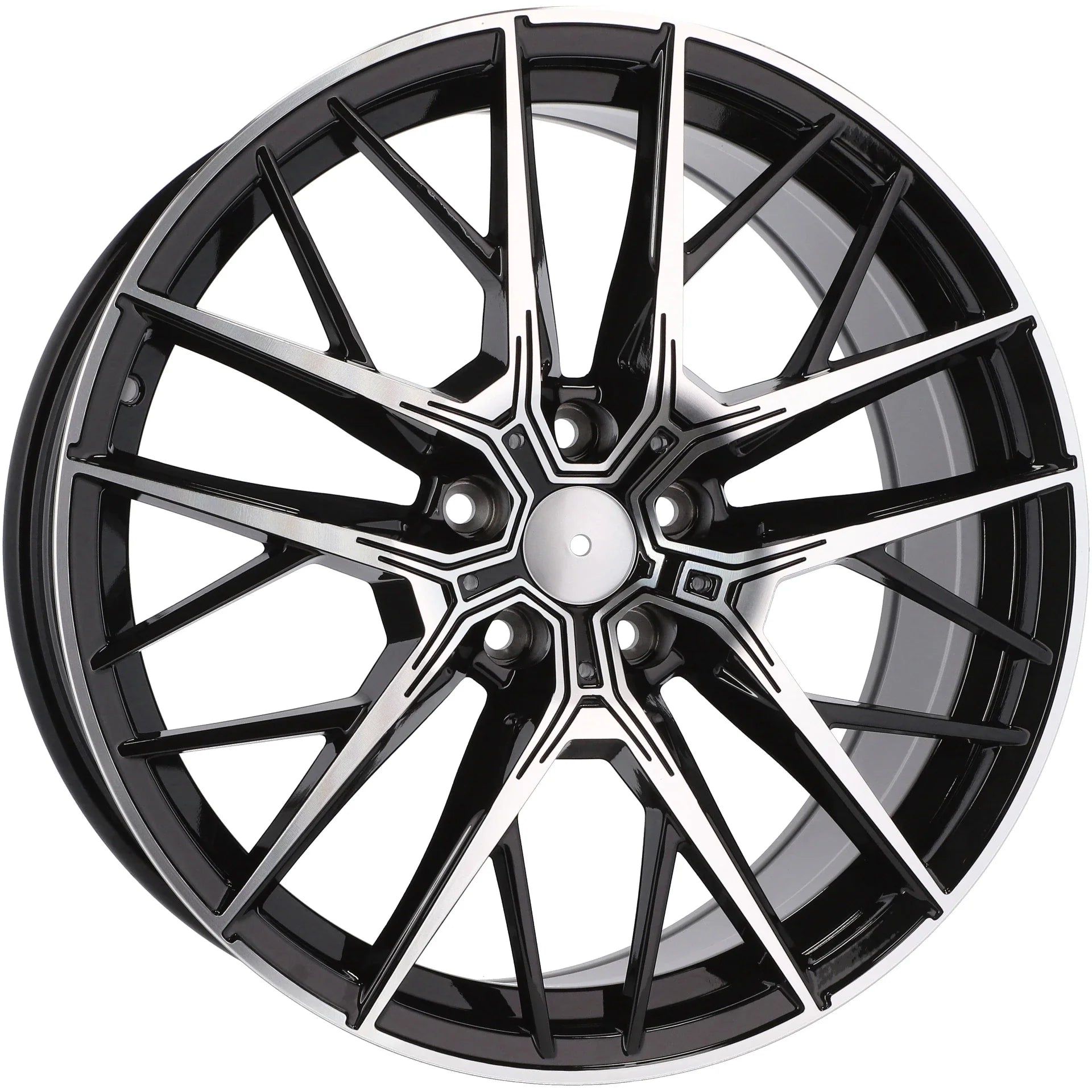 Alu kola pro BMW H5080 8x18 5x112 ET50 66.6 Black Polished | Wheelsup.cz