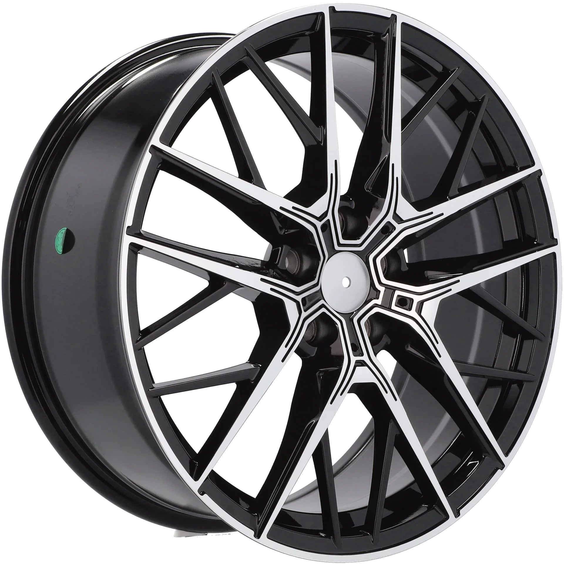 Alu kola pro BMW H5080 8x18 5x112 ET50 66.6 Black Polished | Wheelsup.cz