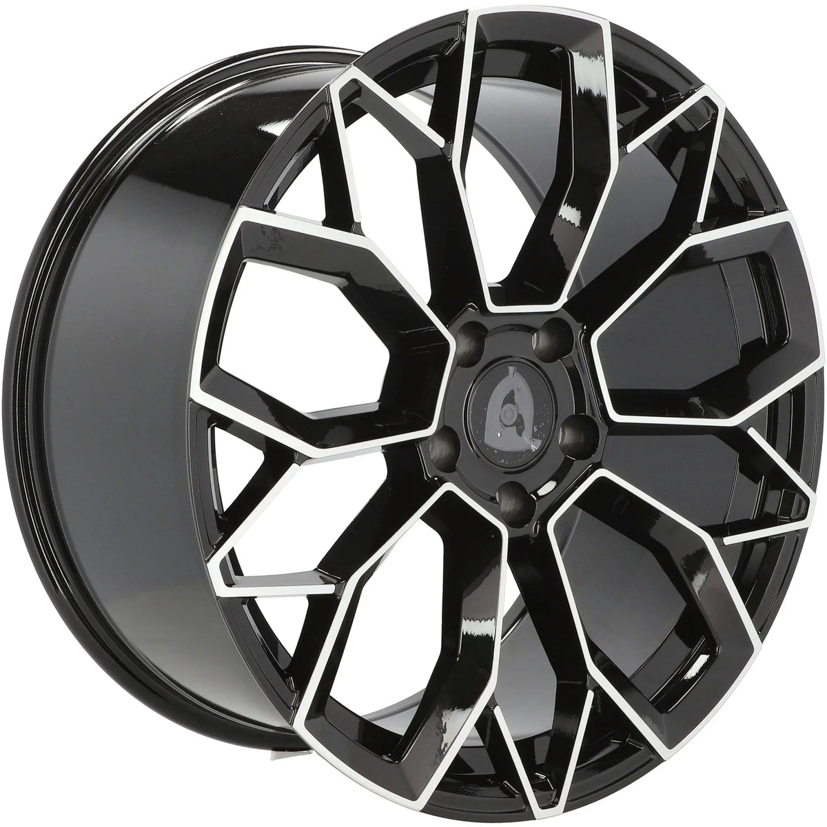 Alu kola pro Porsche H5083 10x21 5x130 ET50 71.6 Black Polished | Wheelsup.cz