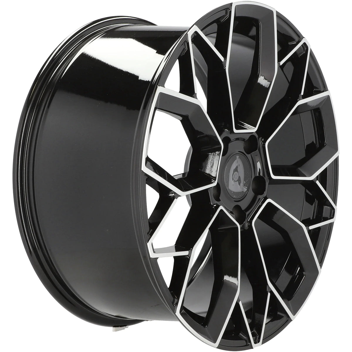 Alu kola pro Porsche H5083 10x21 5x130 ET50 71.6 Black Polished | Wheelsup.cz
