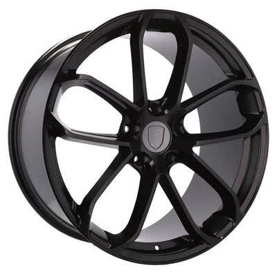 Alu kola pro Porsche H5084 11x21 5x130 ET58 71.6 Black Half Matt | Wheelsup.cz