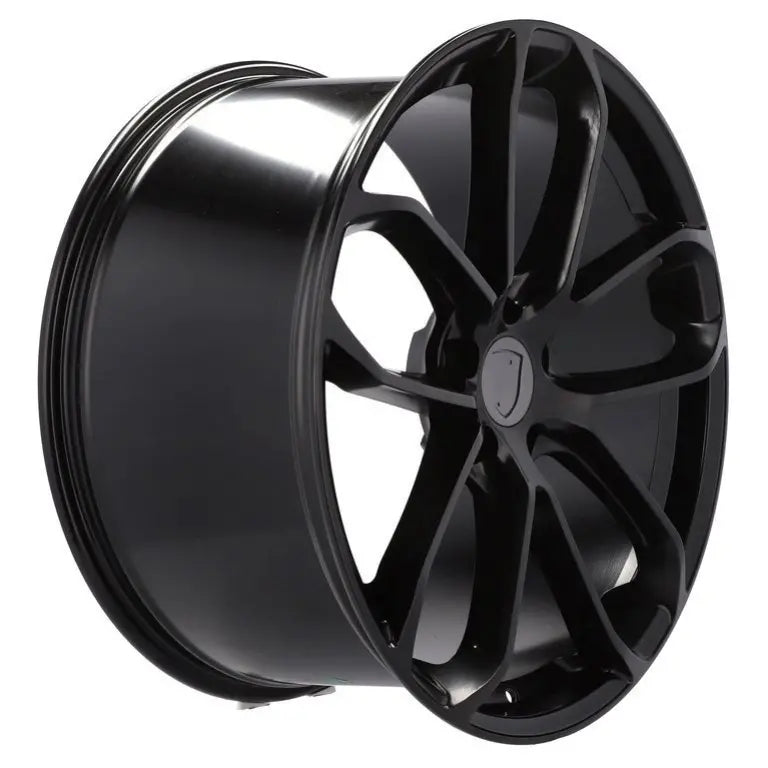 Alu kola pro Porsche H5084 9x20 5x130 ET50 71.6 Black Half Matt | Wheelsup.cz