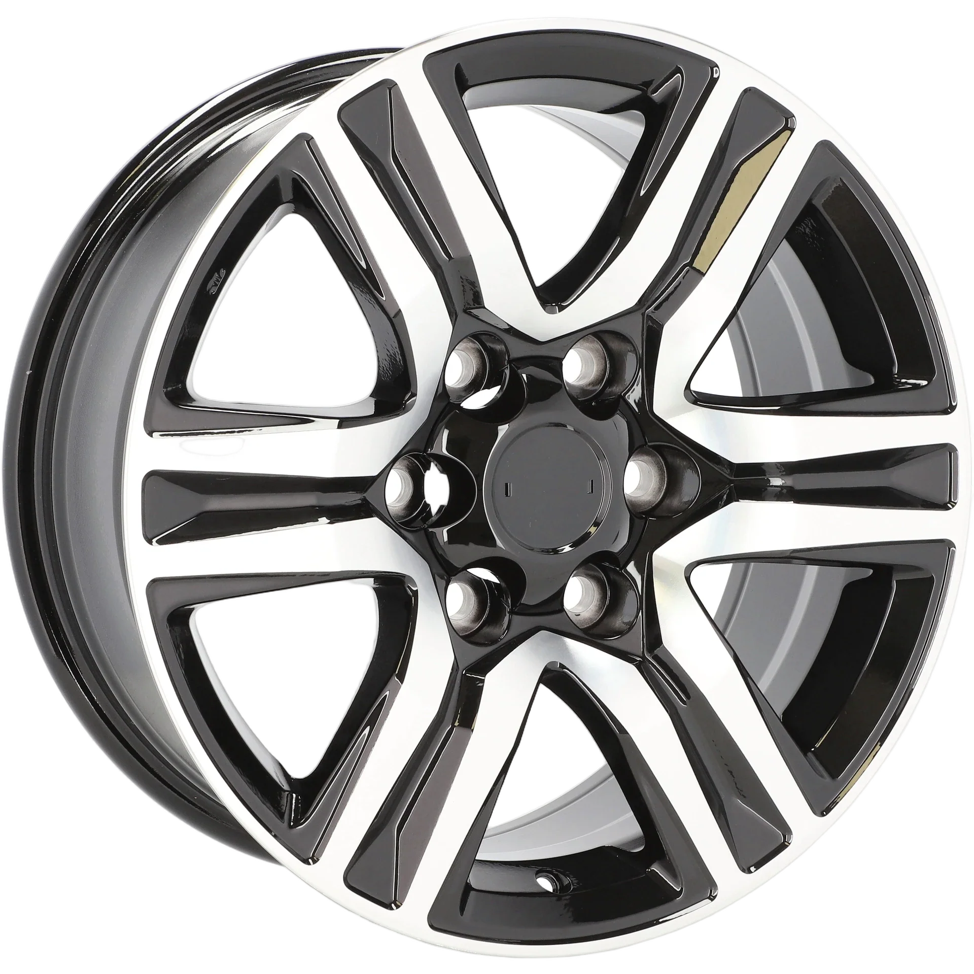 Alu kola pro Toyota H718F 7.5x17 6x139.7 ET25 106.1 Black Polished | Wheelsup.cz